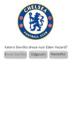 Emulate Android APK Football Shirt Numbers Quiz