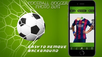 Emulate iPhone app Football Soccer Photo Suit using MyAndroid Emulate iPhone app Football Soccer Photo Suit using MyAndroid