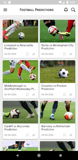 Run android online APK Football Tips and Predictions from MyAndroid or emulate Football Tips and Predictions using MyAndroid