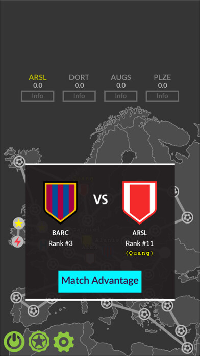 Emulate iPhone app Football Tour Chess using MyAndroid