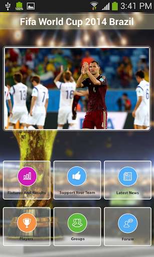 Run android online APK Football World Cup Brazil 2014 from MyAndroid or emulate Football World Cup Brazil 2014 using MyAndroid