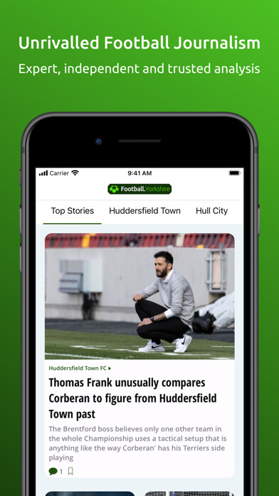 Emulate iPhone app Football Yorkshire using MyAndroid Emulate iPhone app Football Yorkshire using MyAndroid