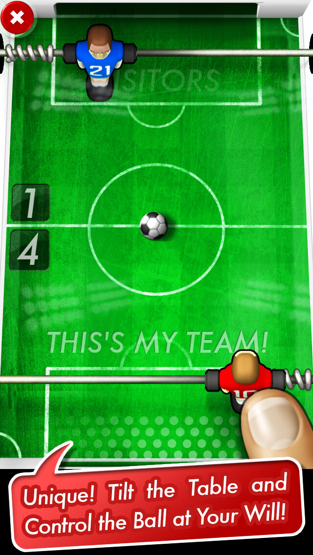 Emulate iPhone app FootGoalLite using MyAndroid