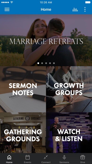 Emulate iPhone app Foothills Bible Church using MyAndroid Emulate iPhone app Foothills Bible Church using MyAndroid
