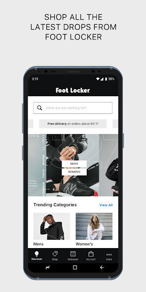 Run android online APK Foot Locker MENA from MyAndroid or emulate Foot Locker MENA using MyAndroid