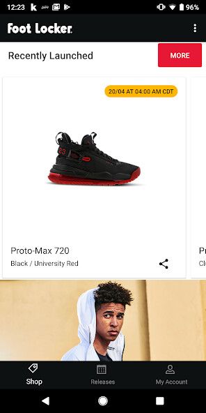 Run android online APK Foot Locker - Shop Shoes from MyAndroid or emulate Foot Locker - Shop Shoes using MyAndroid