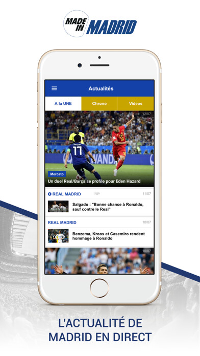 Emulate iPhone app Foot Madrid using MyAndroid Emulate iPhone app Foot Madrid using MyAndroid