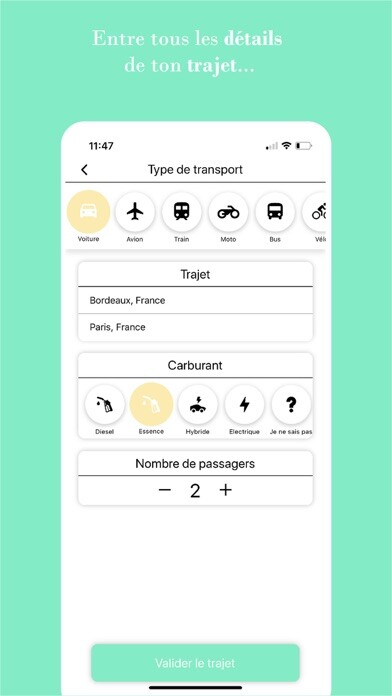 Emulate iPhone app FootPrint using MyAndroid