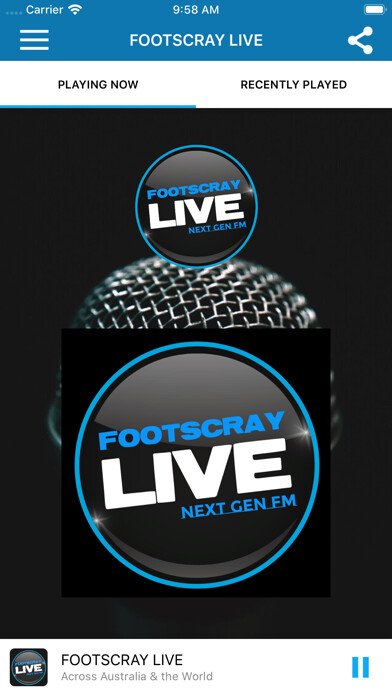 Emulate iPhone app FOOTSCRAY LIVE using MyAndroid Emulate iPhone app FOOTSCRAY LIVE using MyAndroid