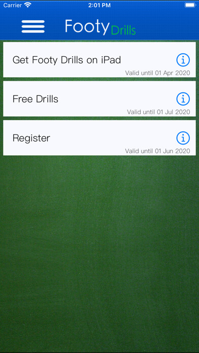 Emulate iPhone app Footy Drills using MyAndroid Emulate iPhone app Footy Drills using MyAndroid