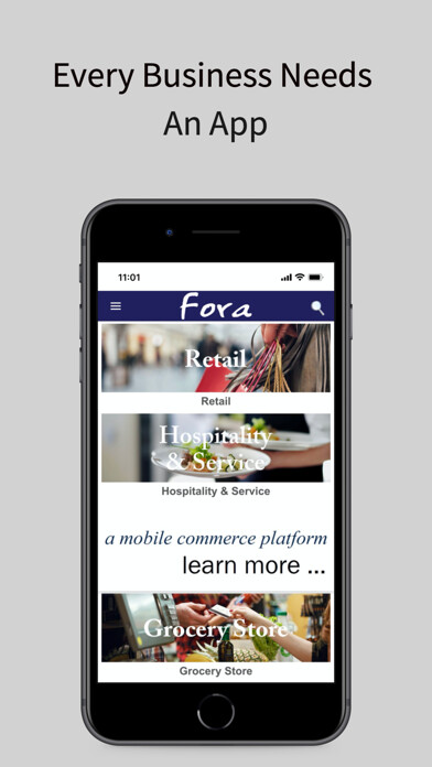 Emulate iPhone app Fora Marketplace using MyAndroid