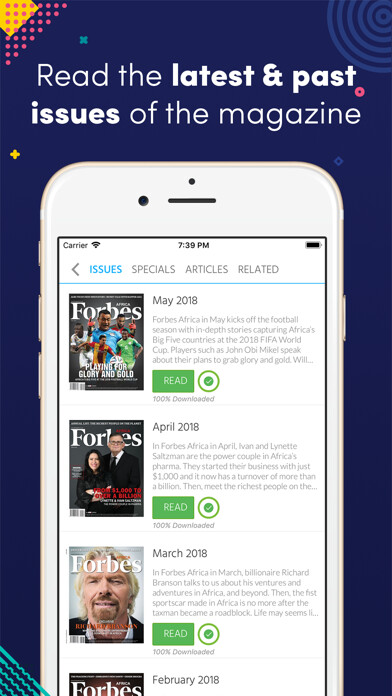 Emulate iPhone app Forbes Africa using MyAndroid Emulate iPhone app Forbes Africa using MyAndroid