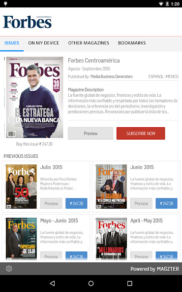 Run android online APK Forbes Centroamérica from MyAndroid or emulate Forbes Centroamérica using MyAndroid Run android online APK Forbes Centroamérica from MyAndroid or emulate Forbes Centroamérica using MyAndroid