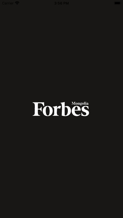 Emulate iPhone app Forbes(Mongolia) using MyAndroid