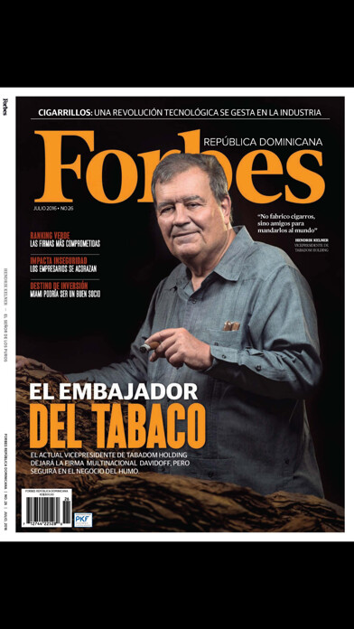 Emulate iPhone app Forbes República Dominicana using MyAndroid Emulate iPhone app Forbes República Dominicana using MyAndroid