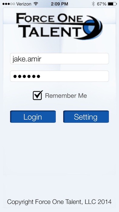 Emulate iPhone app ForceOneTalent using MyAndroid