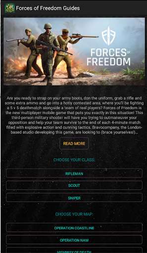 Run android online APK Forces of Freedom Guides from MyAndroid or emulate Forces of Freedom Guides using MyAndroid Run android online APK Forces of Freedom Guides from MyAndroid or emulate Forces of Freedom Guides using MyAndroid
