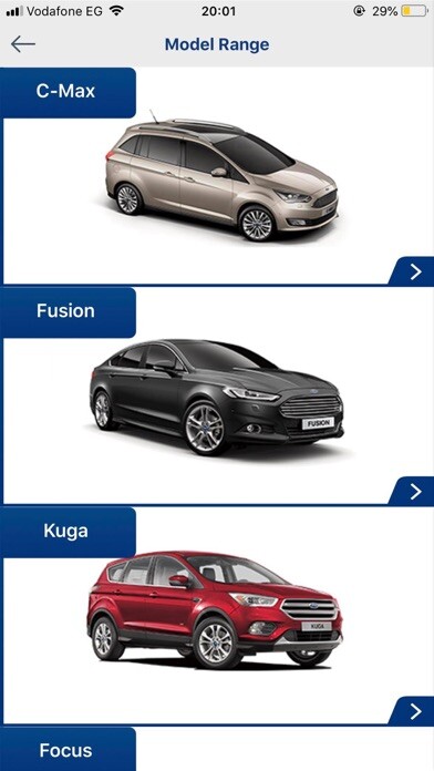 Emulate iPhone app Ford Egypt - Go Further using MyAndroid