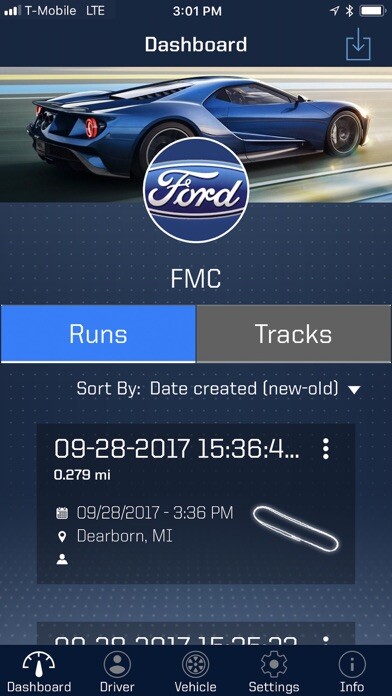 Emulate iPhone app Ford Performance App using MyAndroid Emulate iPhone app Ford Performance App using MyAndroid