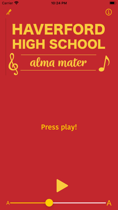 Emulate iPhone app FordsAnthem using MyAndroid