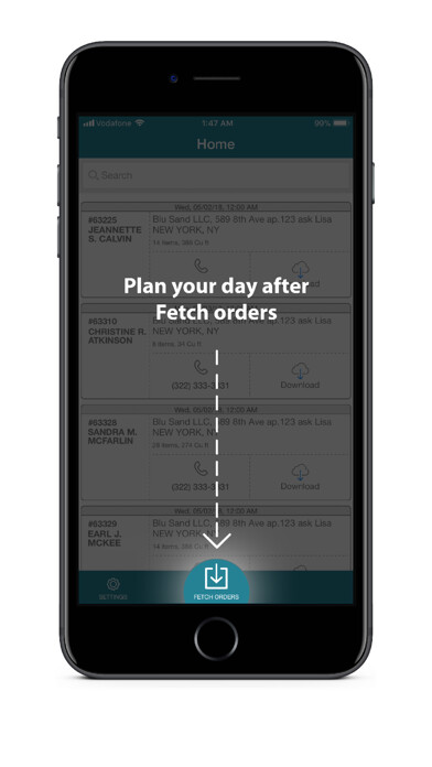 Emulate iPhone app Foreman Inventory using MyAndroid
