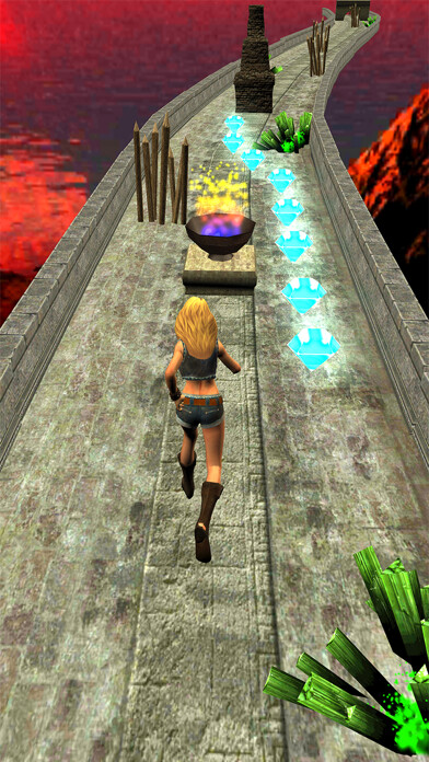 Emulate iPhone app Forest Adventure Run using MyAndroid
