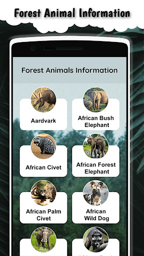 Run android online APK Forest animals information from MyAndroid or emulate Forest animals information using MyAndroid Run android online APK Forest animals information from MyAndroid or emulate Forest animals information using MyAndroid