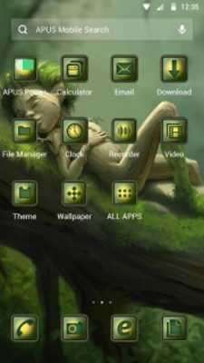 Emulate Android APK Forest-APUS Launcher theme Emulate Android APK Forest-APUS Launcher theme
