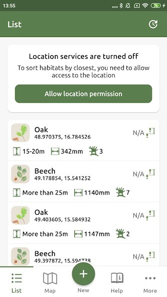 Emulate Forest diversity from MyAndroid or run Forest diversity using MyAndroid