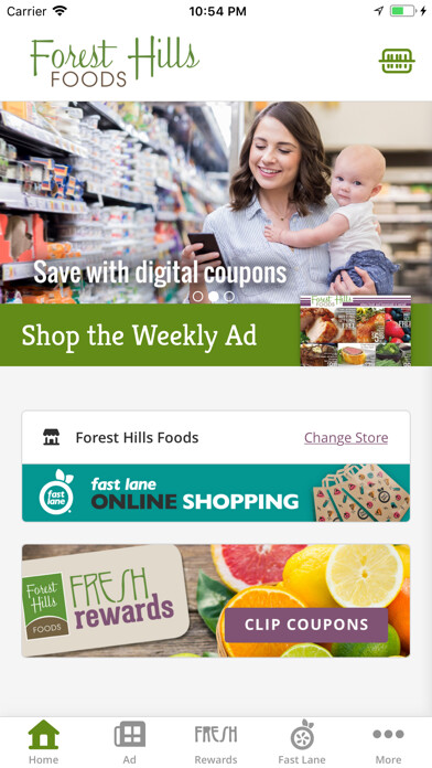 Emulate iPhone app Forest Hills Foods using MyAndroid Emulate iPhone app Forest Hills Foods using MyAndroid