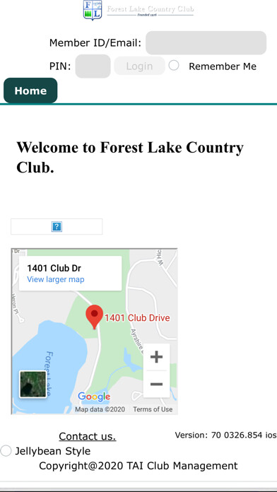 Emulate iPhone app Forest Lake Country Club using MyAndroid Emulate iPhone app Forest Lake Country Club using MyAndroid