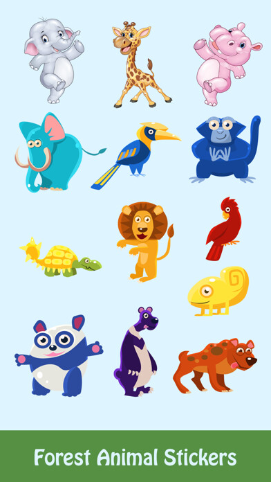 Emulate iPhone app Forest Life Lovely Stickers using MyAndroid Emulate iPhone app Forest Life Lovely Stickers using MyAndroid