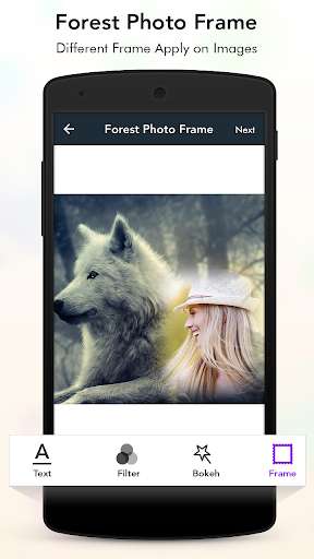 Emulate Android APK Forest photo frame