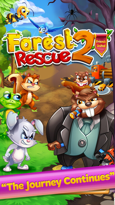 Emulate iPhone app Forest Rescue 2 Friends United using MyAndroid