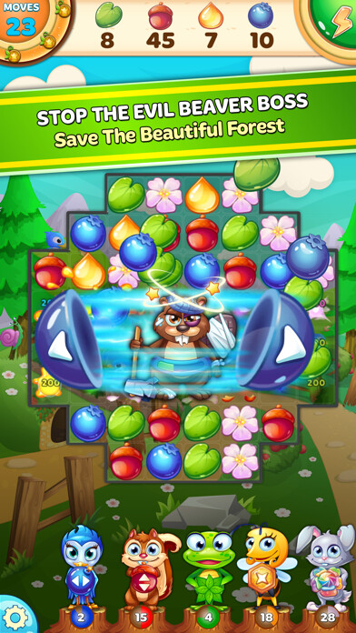Emulate iPhone app Forest Rescue: Match 3 Puzzle using MyAndroid Emulate iPhone app Forest Rescue: Match 3 Puzzle using MyAndroid