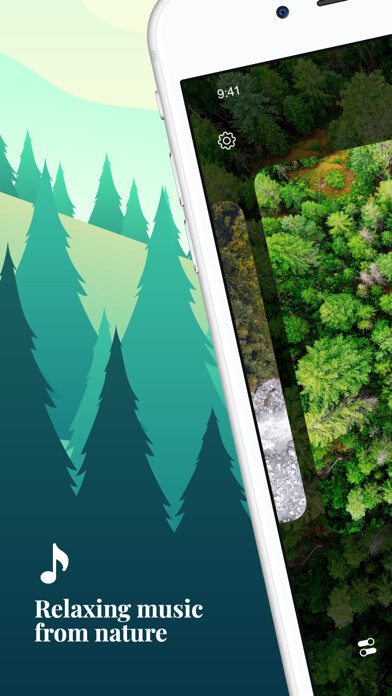 Emulate iPhone app Forest Sounds - Chill & Relax using MyAndroid