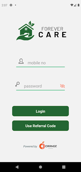Emulate iPhone app Forever Care using MyAndroid