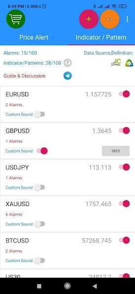 Run android online APK forex  crypto: alert  signal from MyAndroid or emulate forex  crypto: alert  signal using MyAndroid