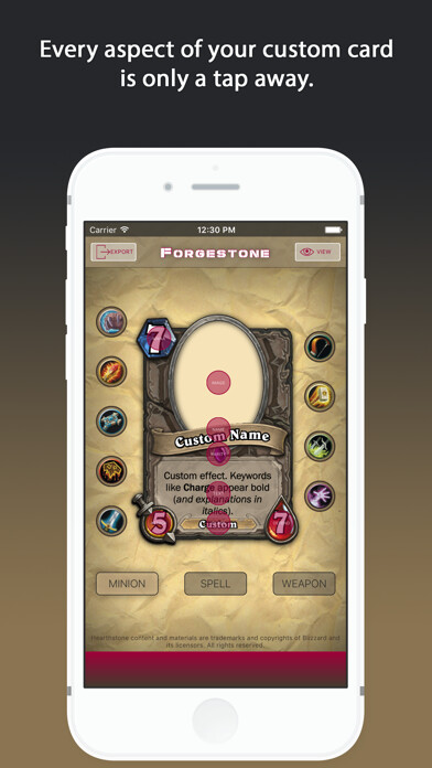 Emulate iPhone app Forgestone using MyAndroid