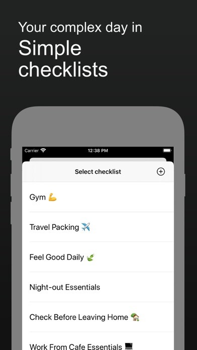 Emulate iPhone app ForgetNot -Reusable checklists using MyAndroid Emulate iPhone app ForgetNot -Reusable checklists using MyAndroid