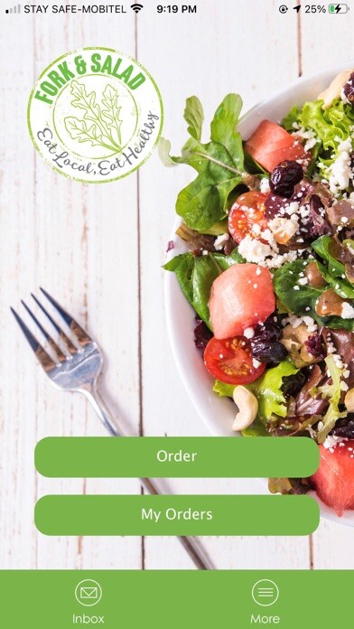 Emulate iPhone app Fork and Salad - Official using MyAndroid Emulate iPhone app Fork and Salad - Official using MyAndroid