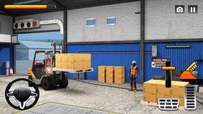 Emulate iPhone app Forklift Excavator Games 2022 using MyAndroid
