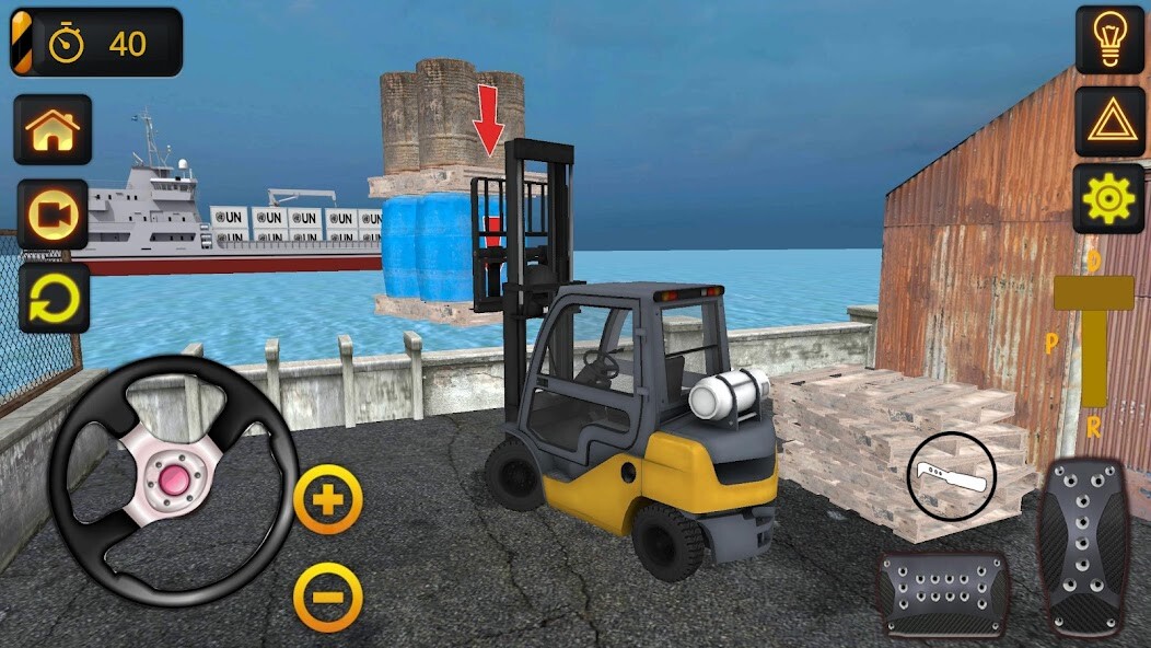 Run android online APK Forklift Simulator Realistic Game 2022 from MyAndroid or emulate Forklift Simulator Realistic Game 2022 using MyAndroid