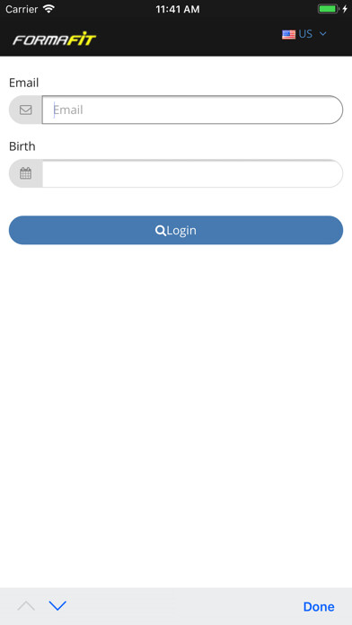 Emulate iPhone app Forma Fit Academia using MyAndroid Emulate iPhone app Forma Fit Academia using MyAndroid