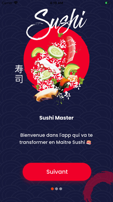 Emulate iPhone app Formation Sushi Maki using MyAndroid