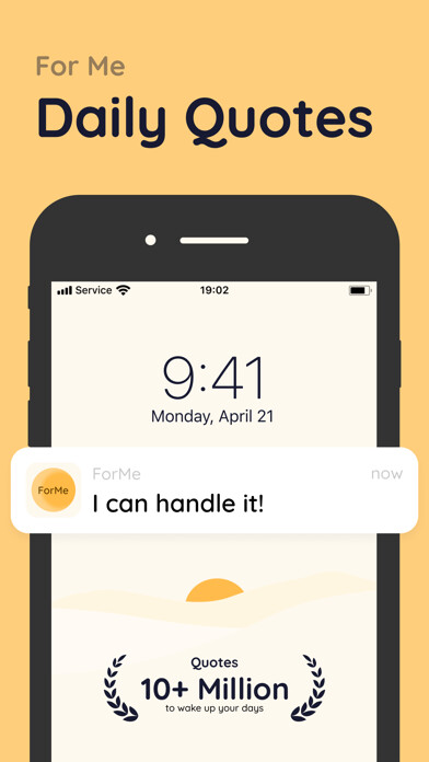 Emulate iPhone app For Me - Daily quotes, Breath using MyAndroid Emulate iPhone app For Me - Daily quotes, Breath using MyAndroid