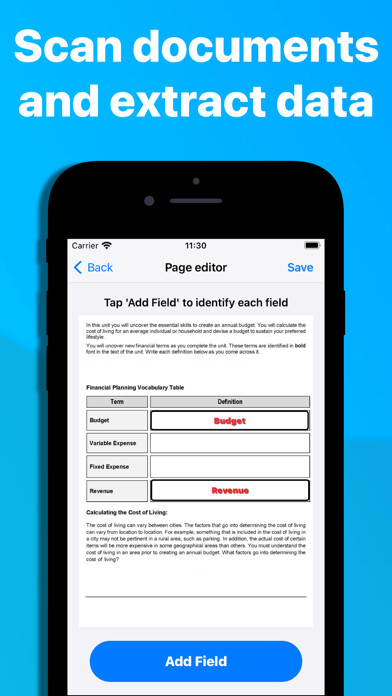 Emulate iPhone app Form Extractor - Scan & Export using MyAndroid Emulate iPhone app Form Extractor - Scan & Export using MyAndroid
