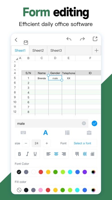 Emulate iPhone app Form Master-Spreadsheet Maker using MyAndroid Emulate iPhone app Form Master-Spreadsheet Maker using MyAndroid