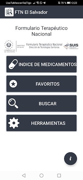 Run android online APK Formulario Terapéutico Nacional El Salvador. from MyAndroid or emulate Formulario Terapéutico Nacional El Salvador. using MyAndroid Run android online APK Formulario Terapéutico Nacional El Salvador. from MyAndroid or emulate Formulario Terapéutico Nacional El Salvador. using MyAndroid