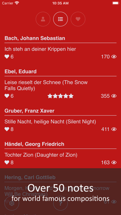 Emulate iPhone app fornota: Christmas Carols using MyAndroid Emulate iPhone app fornota: Christmas Carols using MyAndroid